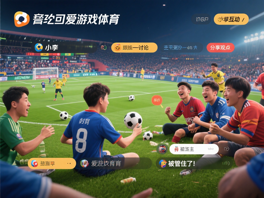 此外，爱游戏体育还提供了丰富的互动功能。用户可以参
